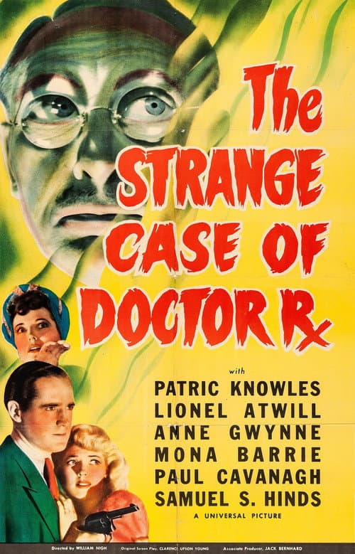 The Strange Case of Doctor Rx — poster