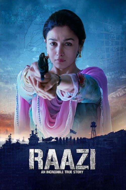 Raazi — poster