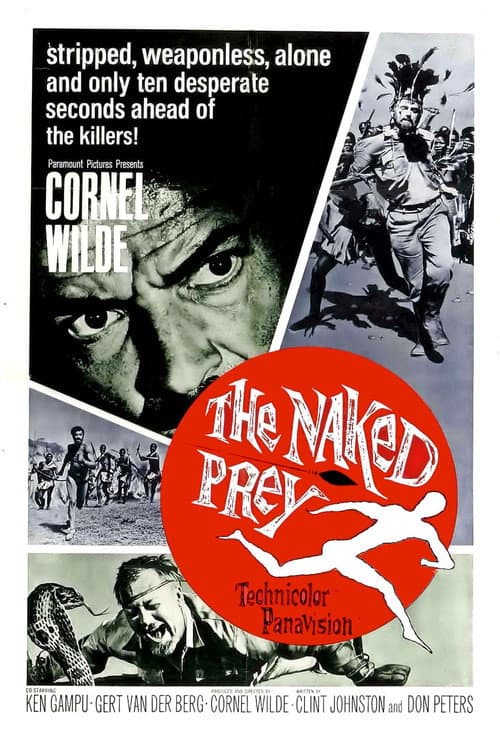 The Naked Prey — poster