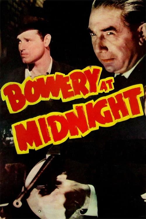 Bowery at Midnight — poster
