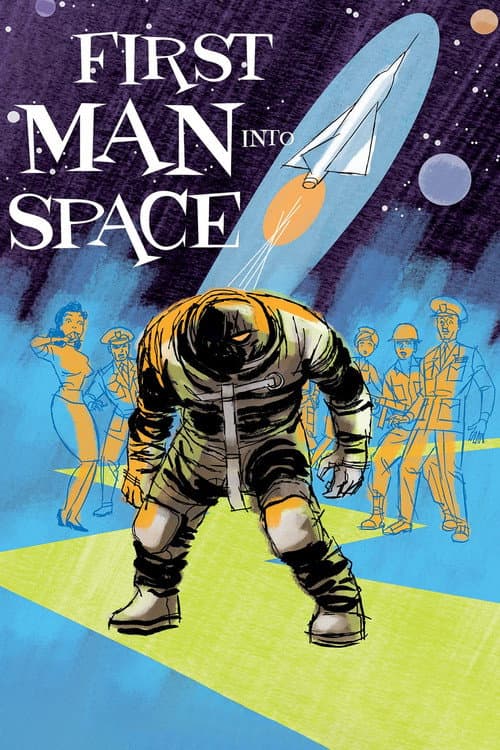 First Man into Space — poster