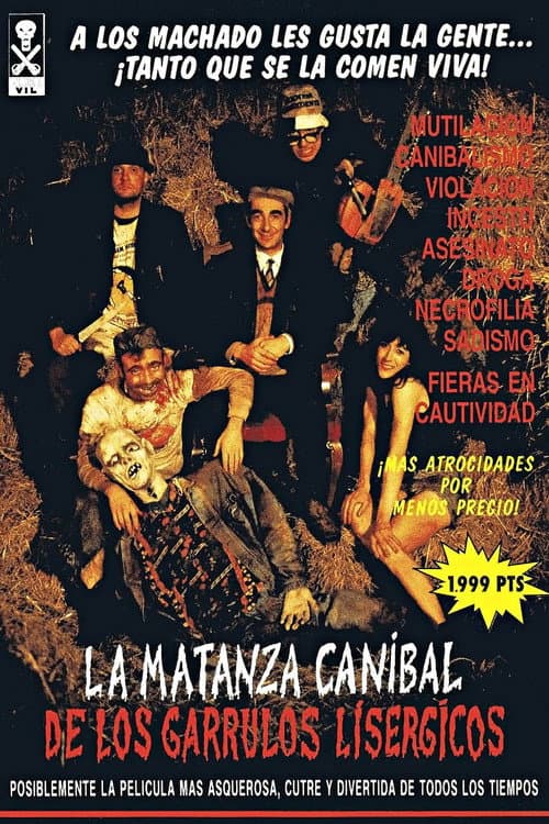 La matanza caníbal de los garrulos lisérgicos — poster