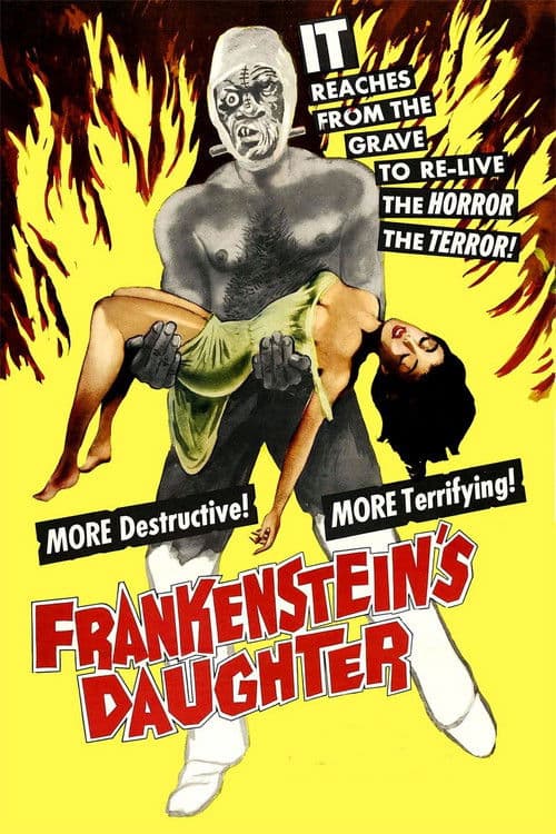 Frankenstein's Daughter — poster