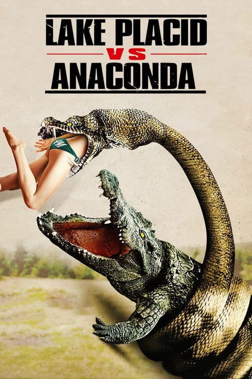 Lake Placid vs. Anaconda — poster