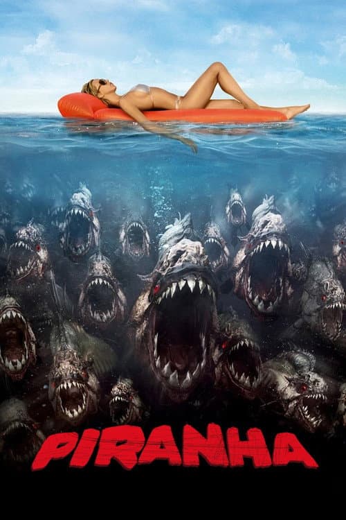 Piranha 3D — poster