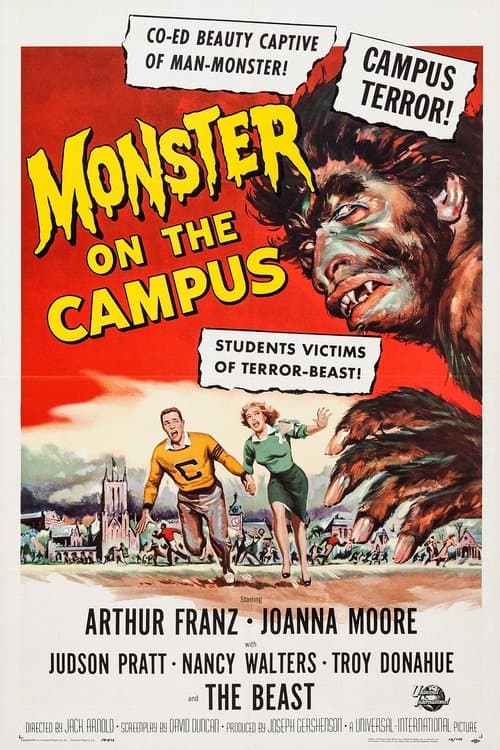 Monster on the Campus — poster