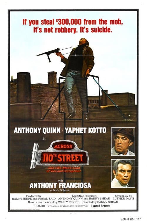 Across 110th Street — poster