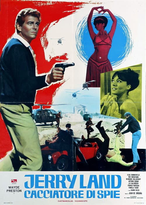 Man on the Spying Trapeze — poster