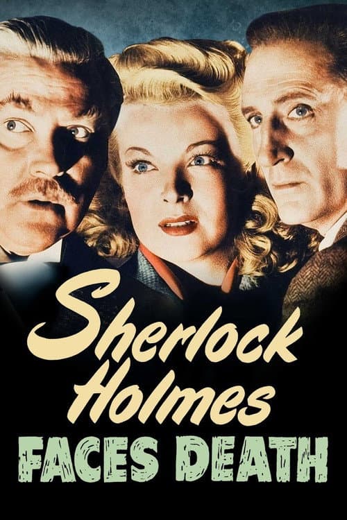 Sherlock Holmes Faces Death — poster