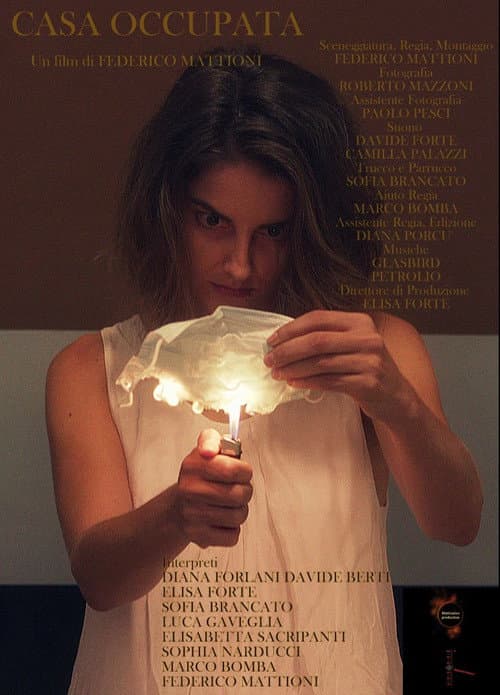 Casa occupata — poster