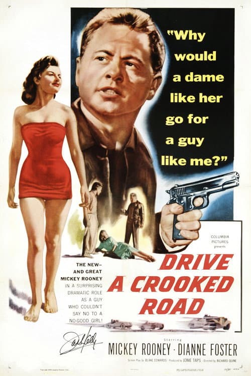 Drive a Crooked Road — poster