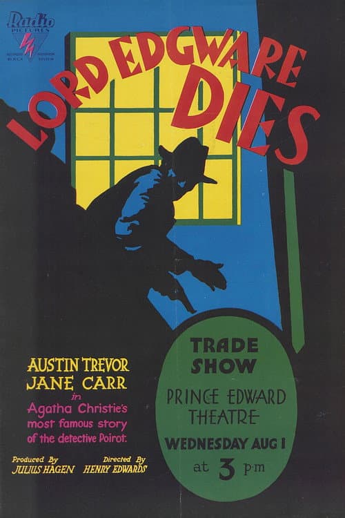 Lord Edgware Dies — poster