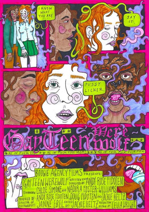 Gay Teen Werewolf — poster