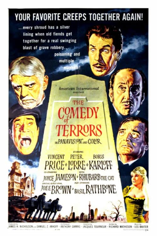 The Comedy of Terrors — poster