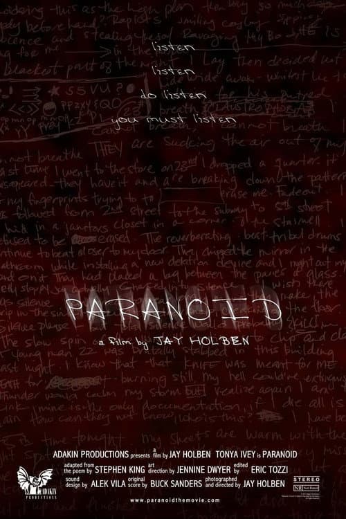 Paranoid — poster