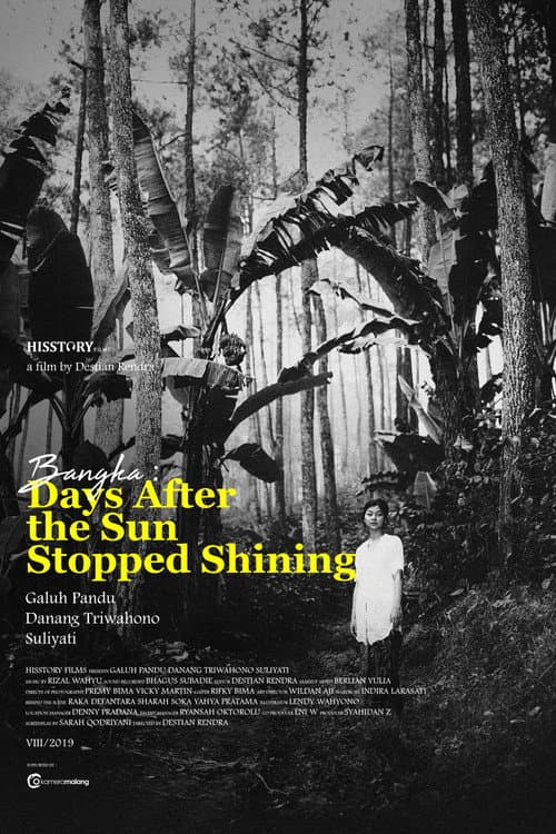 Bangka: Days After The Sun Stopped Shining — poster