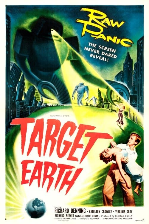 Target Earth — poster