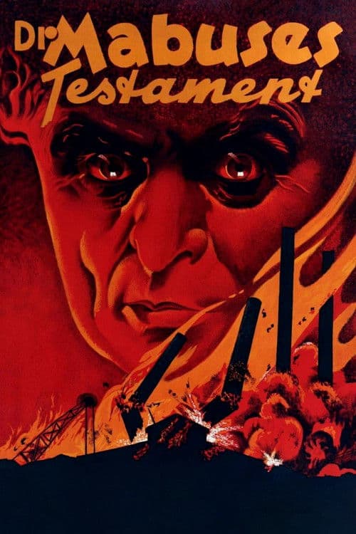 The Testament of Dr. Mabuse — poster