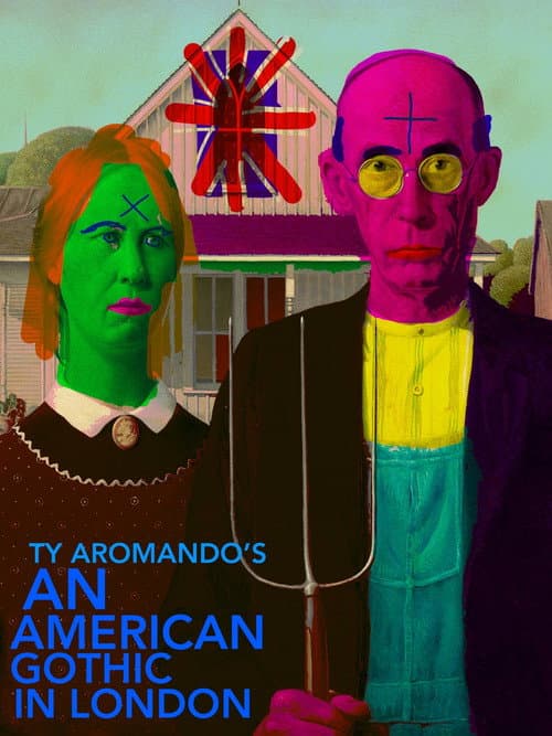 An American gothic in London — poster