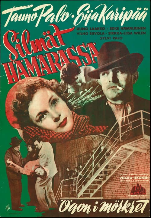 Silmät hämärässä — poster