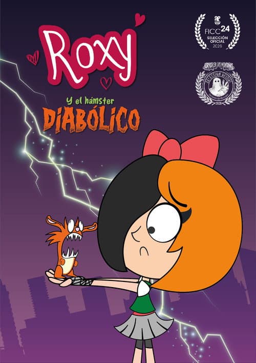 Roxy y el hámster diabólico — poster