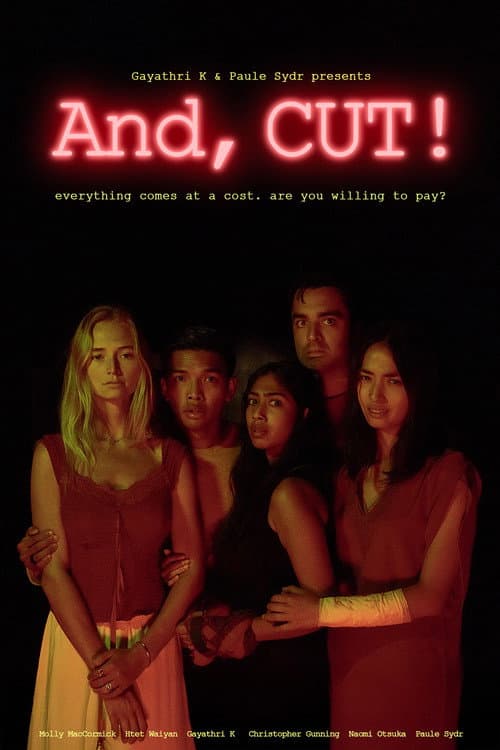 And, CUT! — poster