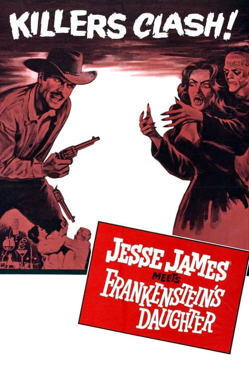 Jesse James Meets Frankenstein's Daughter — poster
