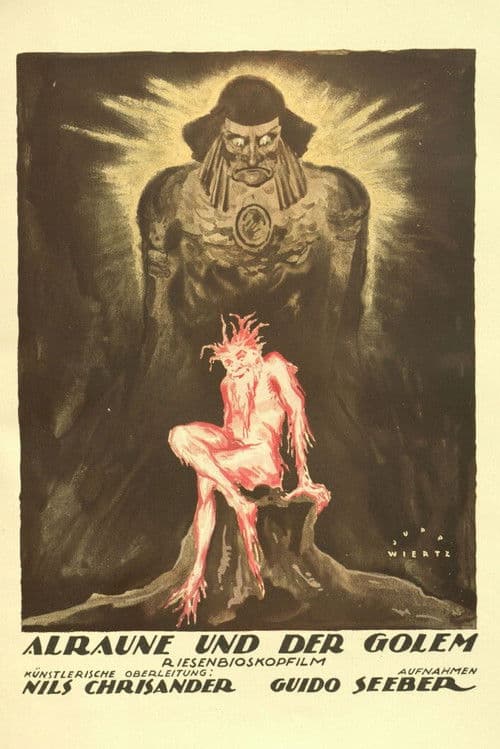 Alraune and the Golem — poster