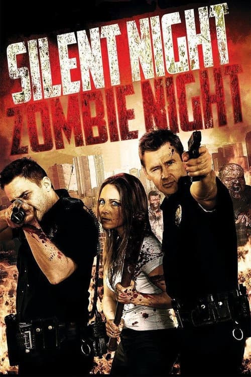 Silent Night, Zombie Night — poster