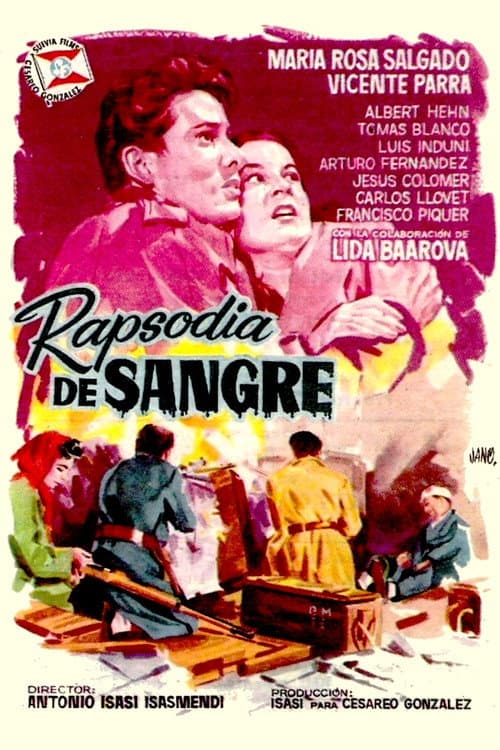 Rapsodia de sangre — poster