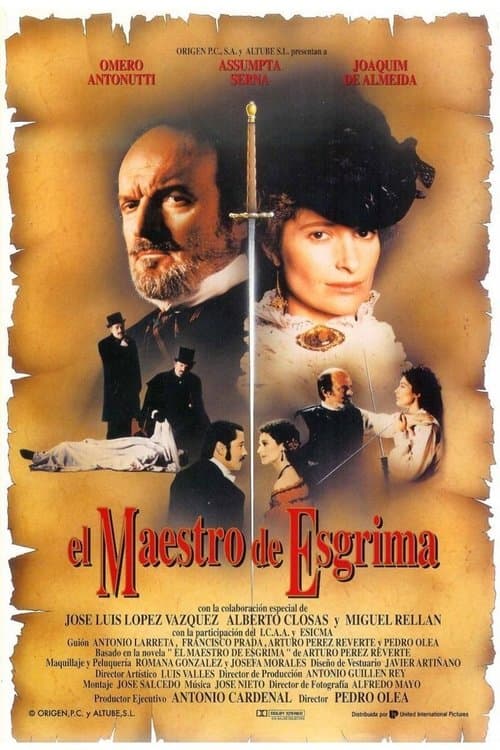 The Fencing Master — poster