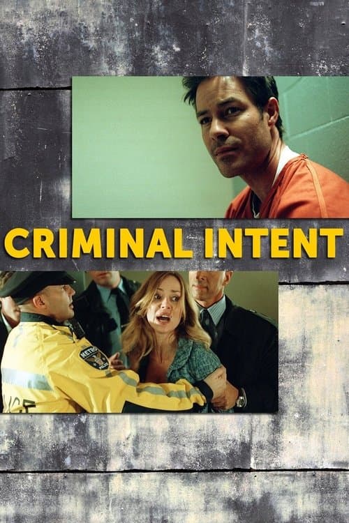 Criminal Intent — poster
