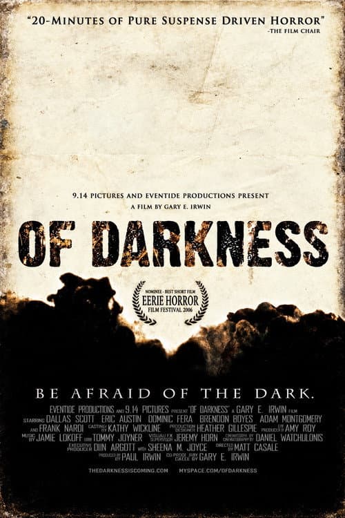 Of Darkness — poster