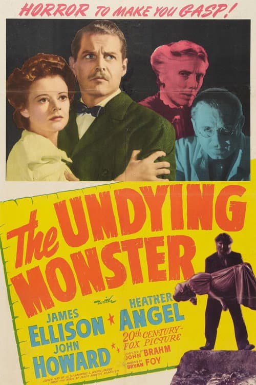 The Undying Monster — poster