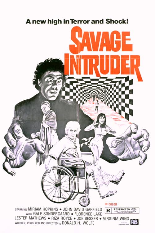 Poster for Savage Intruder