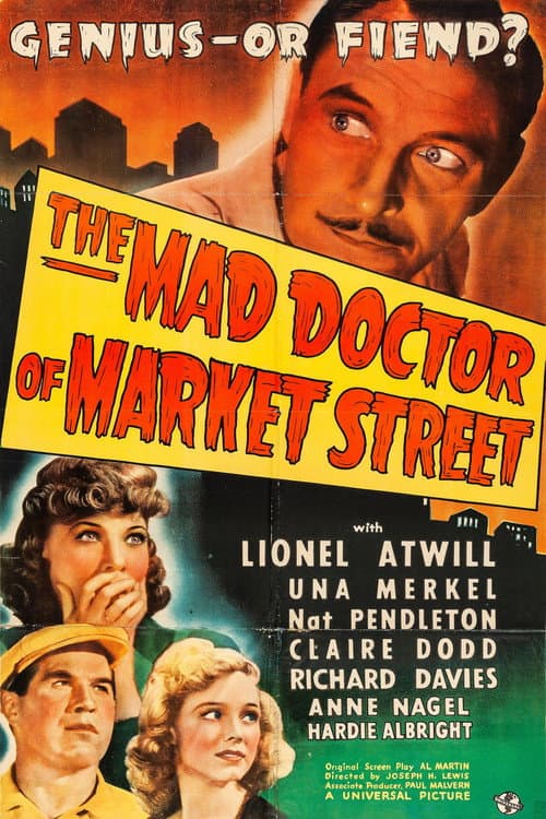 The Mad Doctor of Market Street — poster