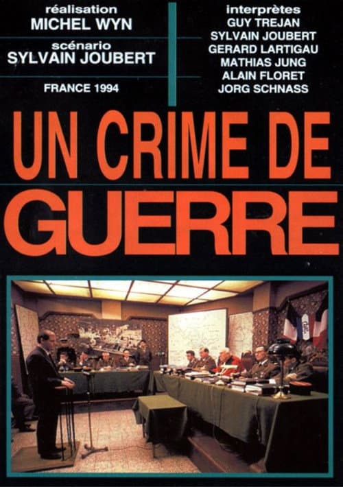 Un crime de guerre — poster
