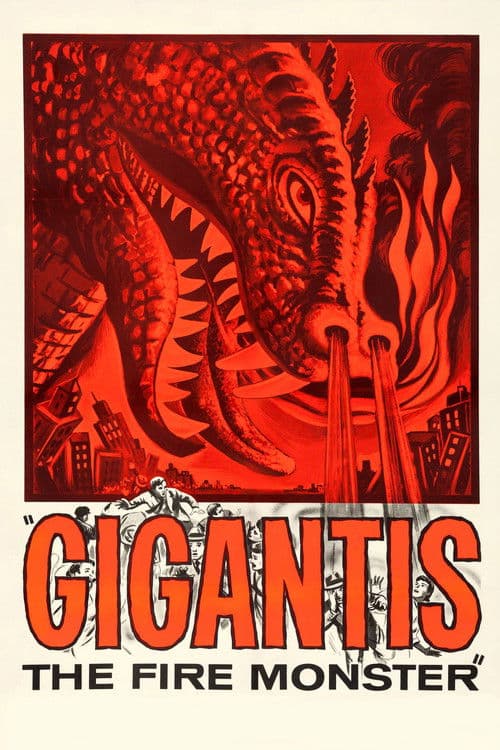 Poster for Gigantis, the Fire Monster