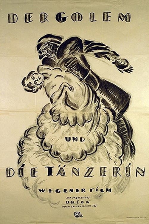The Golem and the Dancing Girl — poster