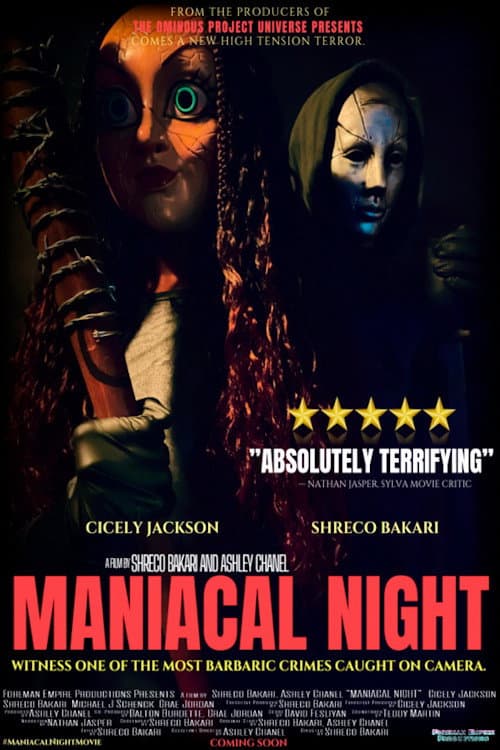 Maniacal Night — poster