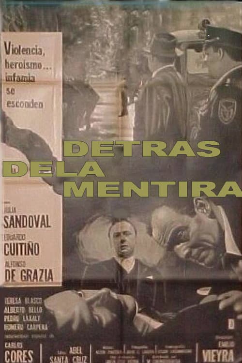 Detrás de la mentira — poster