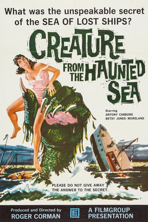 Creature from the Haunted Sea — poster