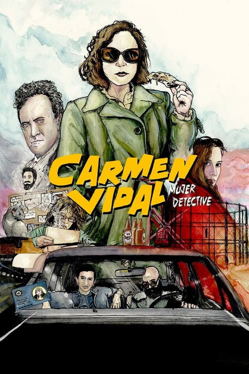 Carmen Vidal, mujer detective — poster
