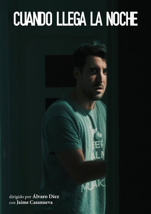 Cuando llega la noche — poster