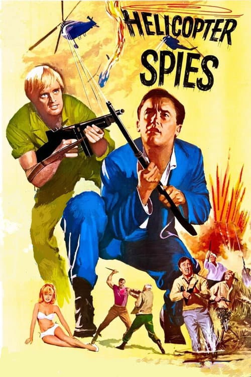 Poster for The Helicopter Spies