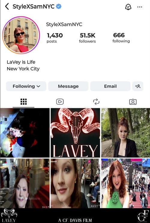 LaVey — poster
