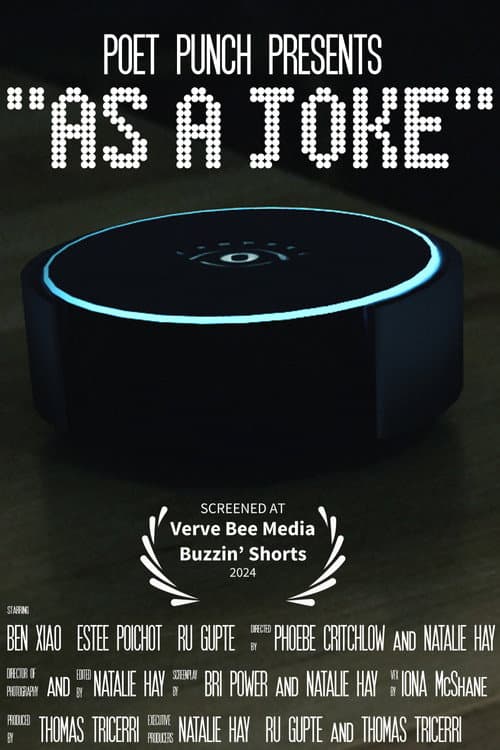 As A Joke — poster