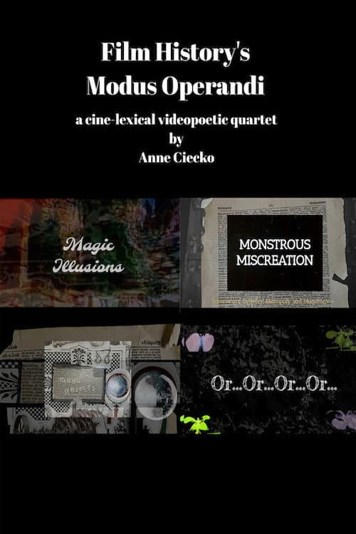 Film History’s Modus Operandi — poster