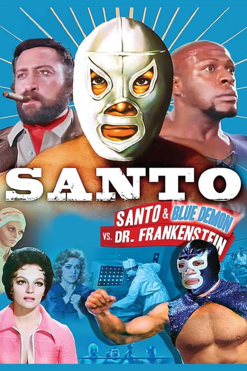 Santo and Blue Demon vs. Dr. Frankenstein — poster