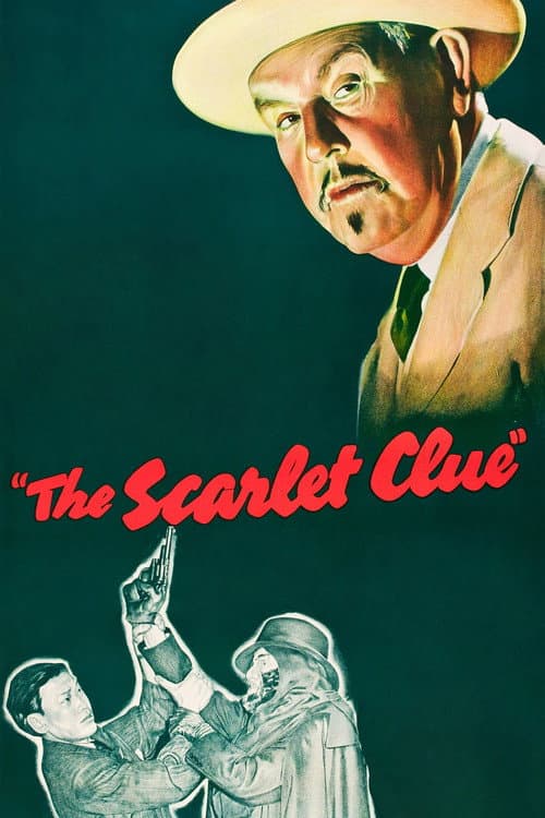 The Scarlet Clue — poster